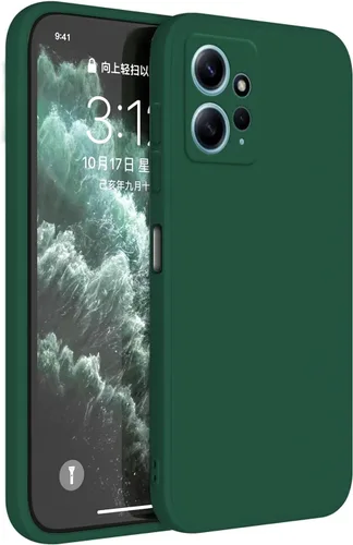 Vista 31 de Funda de silicona TPU compatible con Redmi Note 12 Pro 5G (6.67 pulgadas), funda de funda, color blanco antiguo