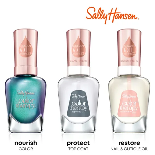 Vista 10 de Esmalte de uñas Sally Hansen Color Therapy Nirvana transparente