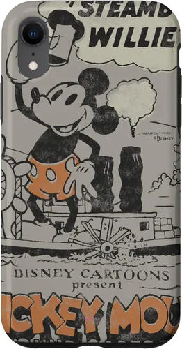 Vista 25 de Funda para iPhone 16 Disney 100 Mickey Mouse Steamboat Willie Sound Cartoon D100
