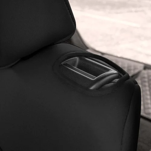 Vista 7 de FH Group Fundas de asiento de automóvil de ajuste personalizado para Tesla Modelo Y Ultraflex 2020-2025, fundas de asiento de neopreno resistentes