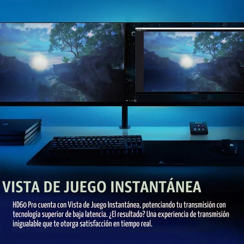 Vista 5 de Elgato Game Capture HD, Xbox y PlayStation Grabadora de juegos de alta definición para Mac y PC