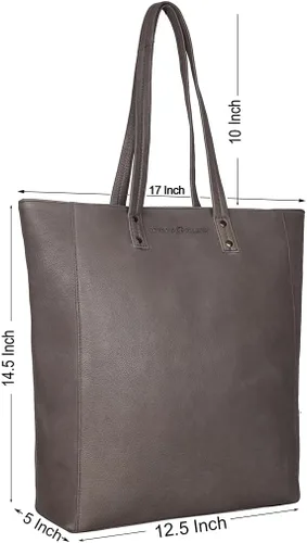 Vista 2 de ANTONIO VALERIA Ava Bolso de hombro con asa superior para mujer