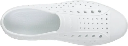 Vista 5 de Native Shoes, Jefferson, Zapatilla ligera para adultos, Shell White Solid '14, 12 Women10 Men