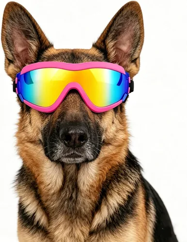 Vista 12 de NAMSAN - Lentes de sol para perros pequeños, protección UV, protección ocular para perros de razas pequeñas, gafas de conducción para perros que