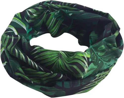 Vista 4 de Obacle Máscara Facial Sin Costuras Rave Bandana Hombres Mujeres para Protección contra Polvo Sol Viento Plátano hoja verde