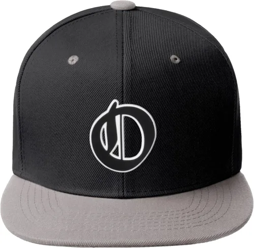 Vista 1655 de Daxton Gorra clásica con visera de billete plano con letras del alfabeto inglés antiguo de la A a la Z