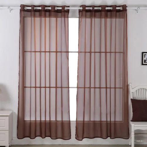 Vista 10 de Deconovo - Cortinas opacas para oscurecer la habitación, con aislamiento térmico, cortinas con ojales Rosa