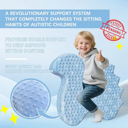 Vista 4 de Asiento sensorial suave para apretar, sillas sensoriales específicamente diseñadas para niños con necesidades sensoriales, proporciona un abrazo