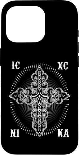 Vista 20 de IC XC Nika Cross Christogram Orthodox Christian Case for iPhone 17