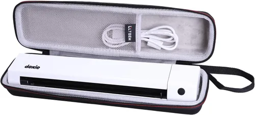 Vista 10 de LTGEM - Funda rígida para Brother DS-640 / DS-740D / DS-940DW / DS-720D e Itari & HP Small USB y Canon imageFORMULA P-208II escáner de documentos