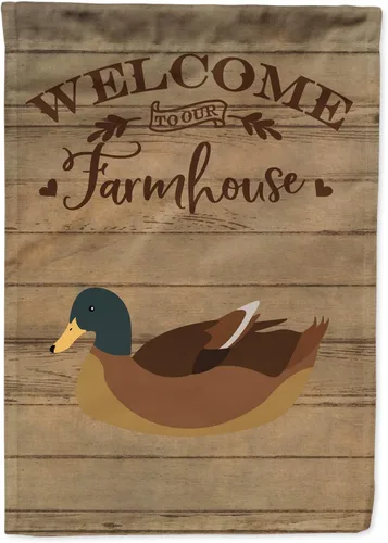 Vista 294 de Caroline's Treasures CK6823GF Coypu Nutria River Rat Welcome Garden Flag - Bandera decorativa para patio exterior, patio, obras de arte