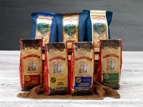 Vista 5 de TORTUGA Caribbean Port Royal Jamaican Blue Mountain - Café tostado y molido de 10 onzas, el regalo gourmet premium perfecto para cestas de regalo