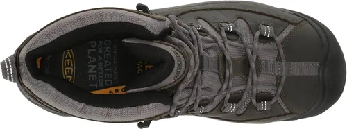 Vista 5 de KEEN Targhee II Botas de senderismo impermeables para hombre, AlcatrazFired Brick