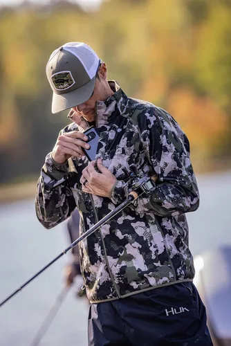 Vista 3 de HUK Icon X Soft Shell - Chaqueta para hombre Cremallera resistente al viento y al agua