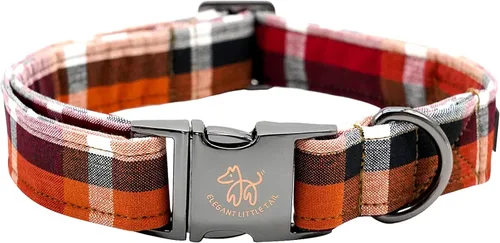 Vista 40 de Elegant little tail Collar para perro de Pascua, collar de perro con estampado de huevos de conejo, collar para mascotas, collar rosa para perros