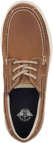 Vista 2 de Dockers Zapato náutico clásico de cuero para hombre con defensor de manchas