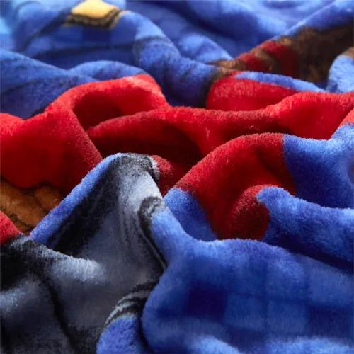 Vista 7 de Tapete acolchado para siesta de felpa súper suave con manta y almohada integradas