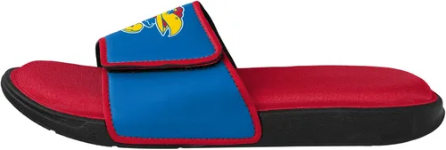 Vista 105 de FOCO Sandalias deportivas de espuma para ducha con logotipo de equipo universitario de la NCAA para hombre