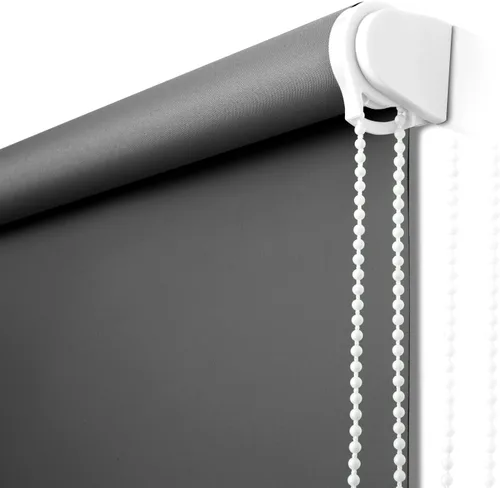 Vista 24 de NUTRO CHILL Persiana Opaca, Persianas Enrollables para Ventana con Aislamiento Térmico, Protección UV en Tela para Hogar y Oficina, Fácil de Instalar
