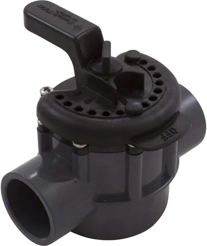 Vista 2 de Pentair 263038 - Válvula desviadora de PVC de 2 vías (1-1/2 pulgadas)