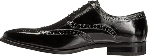 Vista 4 de Zapatos Stacy Adams Tinsley Wingtip Oxford para hombre Negro