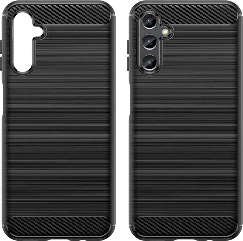 Vista 8 de Funda para Samsung Galaxy A14 5G, Galaxy A14 con protector de pantalla HD, absorción de golpes flexible de TPU parachoques de goma suave