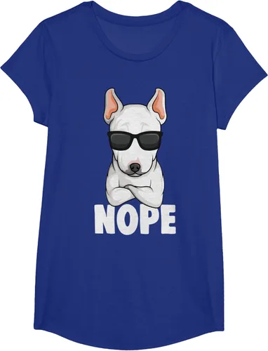 Vista 69 de Camiseta de perro Bull Terrier para niños y mujeres, Negro