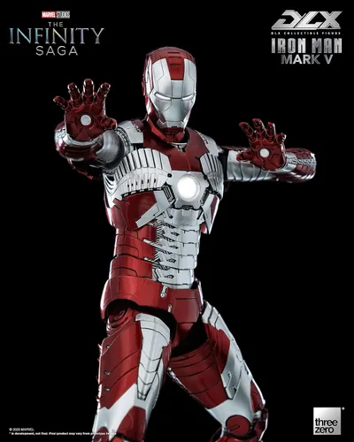 Vista 17 de Marvel Studios: The Infinity Saga DLX Iron Man Mark 5 Figura coleccionable
