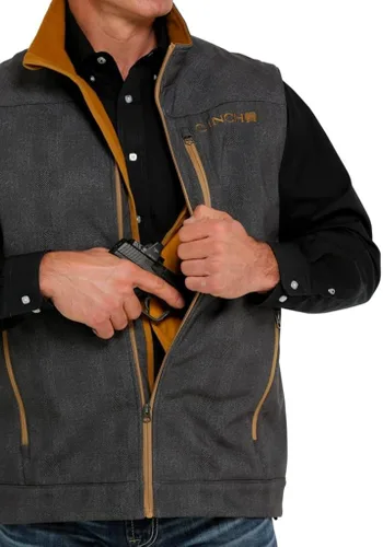 Vista 2 de Cinch MWV1541006 Chaleco CC para hombre OW22 Carbón vegetal