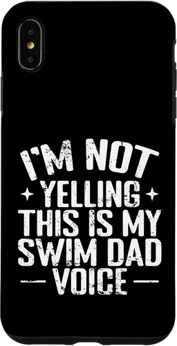 Vista 11 de Swim Dad Voice Funny Sports Parent Case for iPhone 16