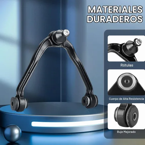 Vista 2 de Kit de suspensión con junta esférica para brazos de control superiores delanteros 4WD, compatible con Chevy Avalanche Silverado Suburban, compatible