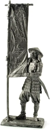 Vista 13 de General chino, dinastía Han. Escultura de metal. Colección 2.126 in (escala 1/32) Figura miniatura. Soldados de juguete de lata