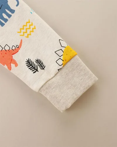 Vista 4 de NUBEEHOHO Sudaderas de algodón para niños pequeños, camisetas casuales de manga larga, ropa de invierno para niños, suéter 2T-8T