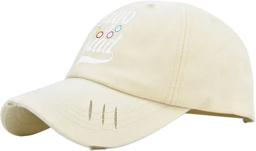 Vista 2 de Baseball Cap Caps Bingo Squad Dad Hats for Men Vintage Denim Hat Adjustable