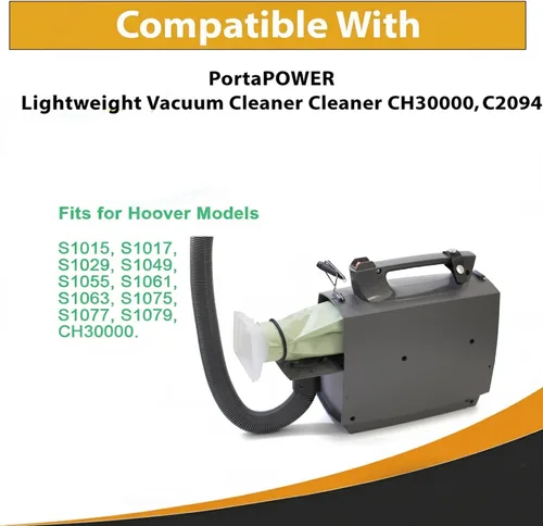 Vista 6 de Pieza de repuesto para Hoover CH30000 PortaPower Aspiradora de recipiente comercial ligero (5 bolsas de papel) # comparar con la parte 4010038N