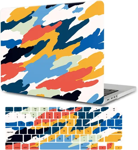 Vista 28 de Funda compatible con MacBook Pro de 13 pulgadas con CD-ROM (Modelo: A1278, versión antigua 2012 2011 2010 2009 2008), carcasa rígida de plástico Cara