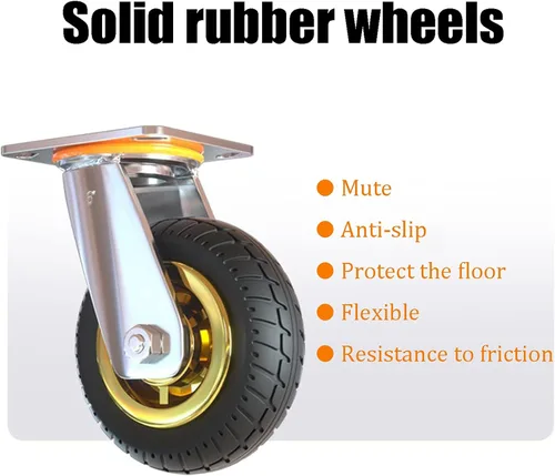 Vista 7 de Camiones de plataforma de mano con ruedas silenciosas, carro de plataforma plegable, para carga y almacenamiento, carga de peso de 771.6-1,102.3 lbs