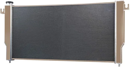 Vista 2 de ALLOYWORKS Radiador de aluminio de 3 filas para Dodge Ram 2500/3500 5.9L L6 Diesel Cummins 1994-2002