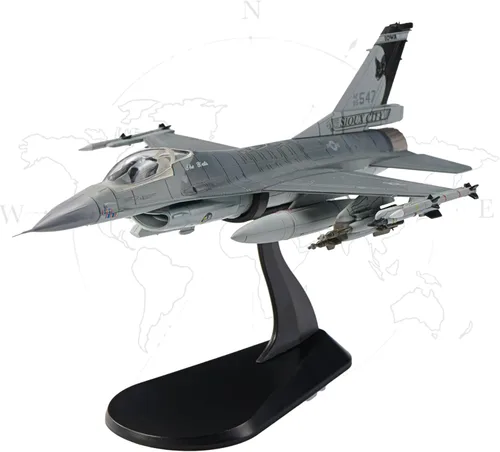 Vista 9 de 1/100 F-14 Tomcat Skeleton Fighter Modelo de avión militar fundido a troquel modelo de avión militar