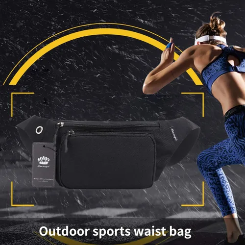 Vista 2 de HUA ANGEL Riñonera cruzada para mujeres y hombres, riñoneras de moda, bolsas cruzadas, cinturón, bolsa de teléfono para viajes deportivos