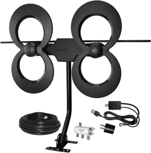 Vista 12 de Antennas Direct ClearStream 4V Antena de TV para Interiores y Exteriores, UHF VHF, Multidireccional, Rango de 70+ Millas, 4K 8K UHD, NEXTGEN TV
