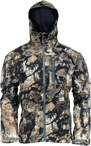 Vista 6 de Kryptek Men's Koldo Jacket Waterproof Windproof 3 Layer Camo Rain Shell with Pit Vents for Hunting and Outdoor Use