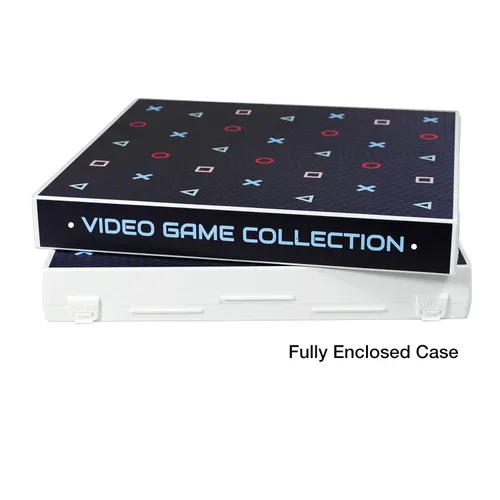 Vista 4 de UniKeep High Capacity PlayStation Themed Disc Storage Case - Holds 80 Discs