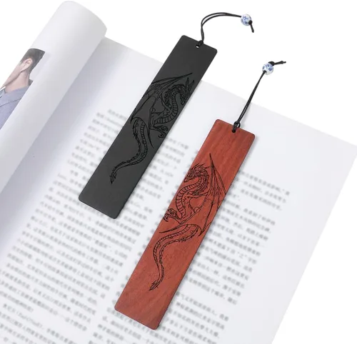 Vista 4 de Regalo de Marcapáginas de Dragón, Marcadores para Hombres y Niños, Marcadores Geniales, Marcadores de Libros para Adultos y Niños, Regalos