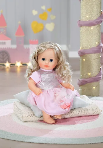 Vista 3 de Baby Annabell 707159 Sweet Princess - Muñecas pequeñas de 14.2 in, adecuadas para niños de 1 año en adelante, incluye colgador para vestido y ropa
