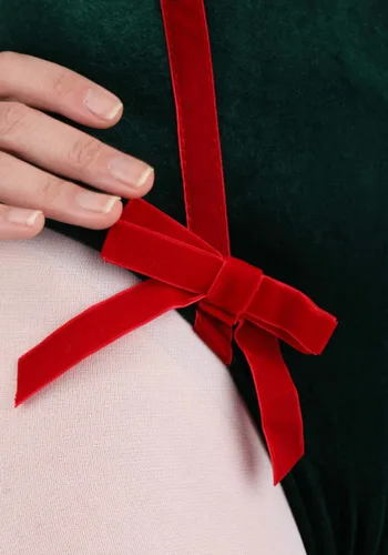 Vista 9 de Disfraz Sexy de Elfo Navideño para Mujer Multicolor