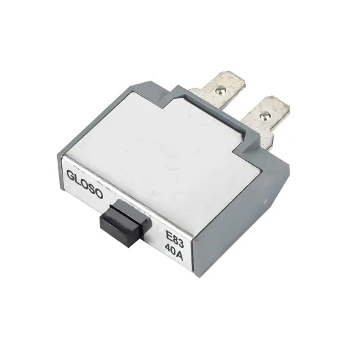 Vista 9 de GLOSO Fusible de disyuntor E83 Terminal ATC largo ATC (con hoyuelo) 10 Amp, reinicio manual T3 (10A -3 piezas)