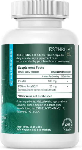 Vista 2 de ESTHELIV® Advanced Liver Detox - 60 cápsulas vegetales