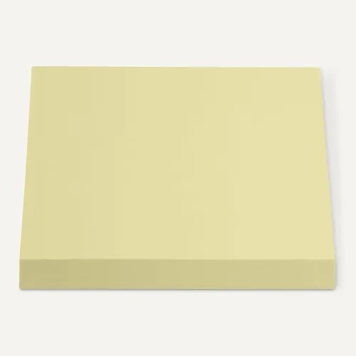Vista 3 de Amazon Basics Notas adhesivas cuadradas, almohadillas autoadhesivas, 3 x 3 pulgadas, amarillo, paquete de 5, 100 hojas por bloc
