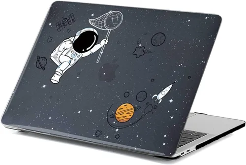 Vista 16 de Funda para MacBook Air de 15,3 pulgadas M2/M3/M4/M5, lunares Amarillo (Yellow Polka Dot)